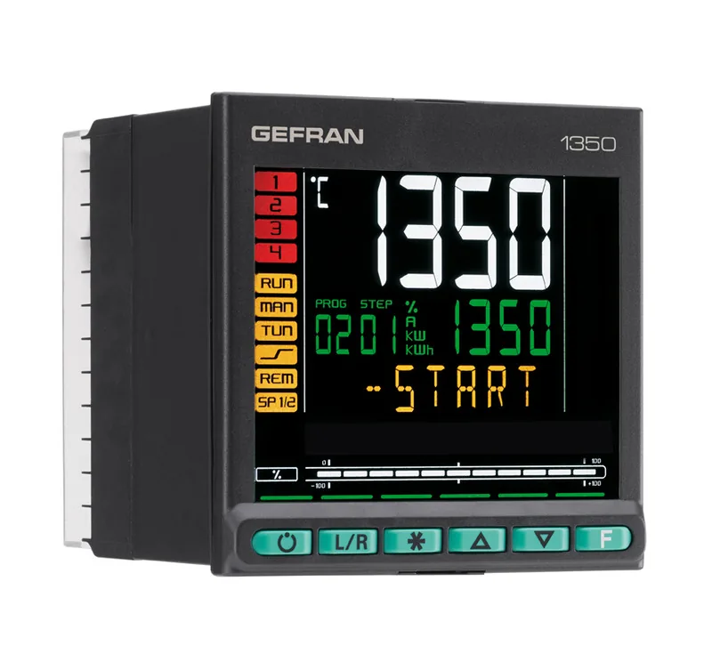 Gefran 1350 PID регулатор с формат 1/4 DIN
